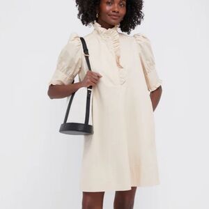 Tuckernuck Pomander Place Tan Gracelyn Mini Dress, large